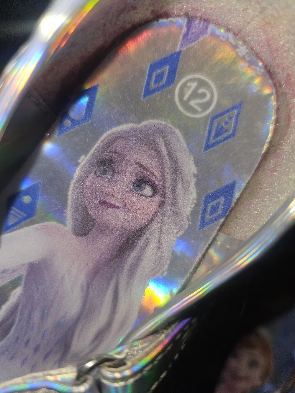 Frozen Holographic Glitter Mary Jane Shoes for Kids - Elsa & Anna